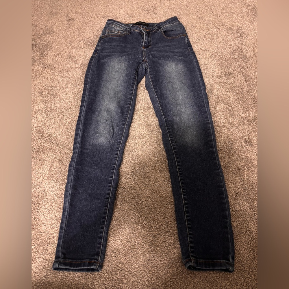 Between Us Classic Navy Women's Stretch Skinny Jeans